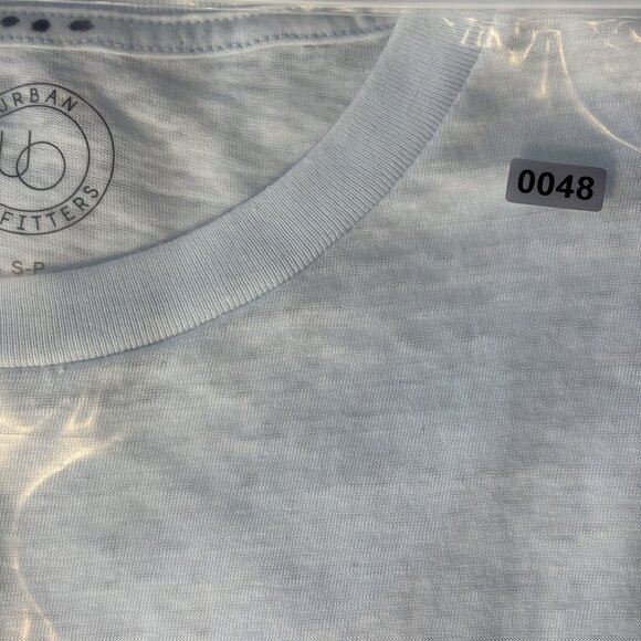 Urban Outfitters Light Blue Short Sleeve Crewneck T-Shirt S-P Made In Indonesia - Picture 10 of 10